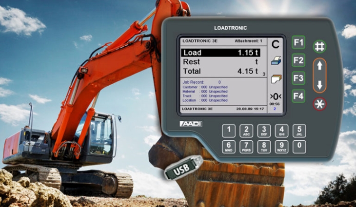 Baggerwaage von Kilomatic